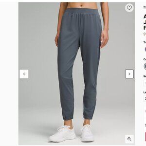 Olive/sage green Lululemon adapted state high-rise jogger LIKE NEW